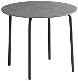 Stôl Remi TD-2278 betón/čierna
