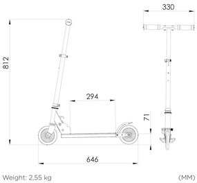 Kolobežka STIGA Comet 120-S 2025, žltá