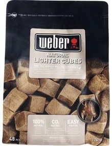 Podpaľovacie kocky Weber hnedé ekologické