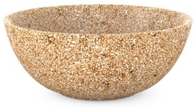 Umývadlo Soft32, béžové natural / na dosku