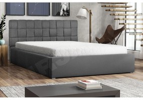 Posteľ s priestorom Kinec, Rozmer postele: 120x200, Dostupné poťahy: Malmo 13 380