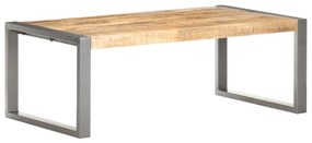 Konferenčný stolík 110x60x40 cm, surové mangové drevo