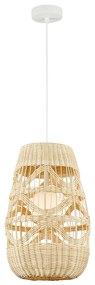 Závesné svietidlo Arona, 1x ratanové tienidlo, (fi 25cm), w