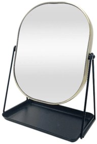kozmetické zrkadlo oválne MSN001BG