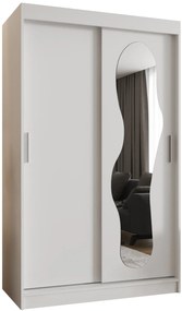 Šatníková skriňa 120 cm Ulta (biela). Akcia -21%. Vlastná spoľahlivá doprava až k Vám domov. 1126317