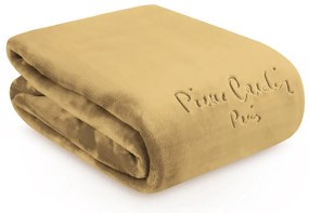 Dekorstudio Luxusná deka PIERRE CARDIN 220x240cm - medovozlatá