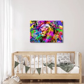 Obraz - 3D obraz leva (90x60 cm)