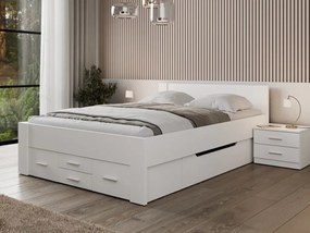 Postel Iwetta 140x200 cm, biela