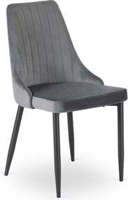 PROXIMA.store - Čalúnená jedálenska stolička BARI FARBA: sivá