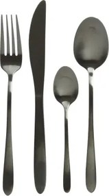 Súprava príborov (16 dielov) Eleganz, čierna%