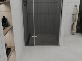 Mexen Roma, sprchové dvere do otvoru 70 x 190 cm, 6mm šedé sklo, chrómový profil, 854-070-000-01-40