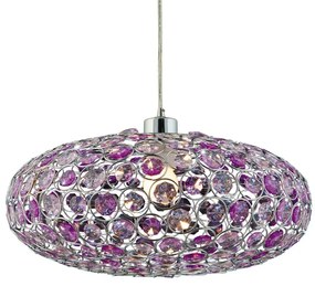 Candellux CRISTY Luster 38 1X60W E27 Violet 31-92635