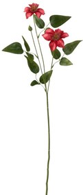 Ružová kytička Clematis -61cm