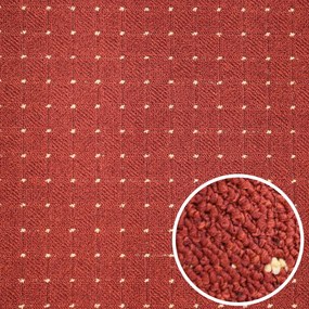 Condor Carpets, Metrážny koberec Udinese terra - neúčtujeme odrezky z role, na mieru, šíře 4m,na mieru, neúčtujeme odrezky, oranžová, filc, chodba / predsieň