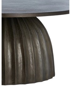 Kovový okrúhly odkladací stolík ø 70 cm Veglia – Light &amp; Living