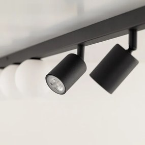 Bodové svietidlo VOX 3xG9/8W/230V + 3xGU10/10W čierna