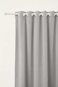 Velúrový záves SOFT VELVET popolavý 140x250 cm