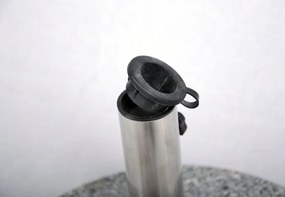 Garthen 1507 Stojan na slnečník (kruhový) - žula / nerezová oceľ, 40 kg