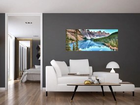 Obraz - Moraine lake (120x50 cm)