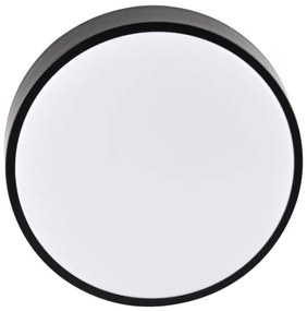 LED Kúpeľňové stropné svietidlo RENE LED/15W/230V IP44 čierna