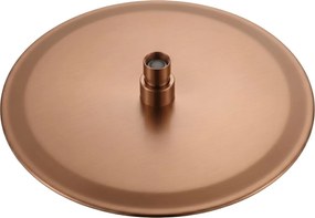 Rea Rea, okrúhla dažďová sprchová hlavica, JS-P014BRG, 30cm, medená matná, REA-P8605
