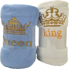 Rýchloschnúca osuška Queen a King B 2 ks 70x140 cm