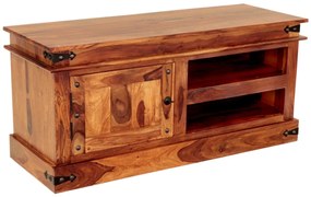 furniture-nabytek.cz - TV stolík rustikálny z masívneho dreva palisander 120x55x45