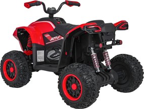Ramiz Rýchle koleso Quad Vehicle Červená