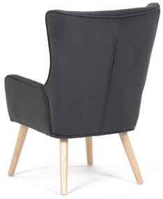 Kreslo s područkami GREY2, sivá