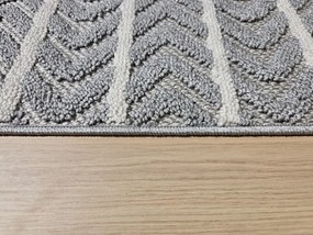 DC Koberec Milano 026 sivá krémová Rozmer: 60×100 cm