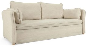 Rozkladacia pohovka sivobéžová 210 cm Tanit – Kave Home