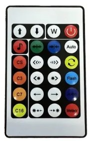 LED RGBW Stmievateľná stolná lampa LED/5W/230V + diaľkové ovládanie