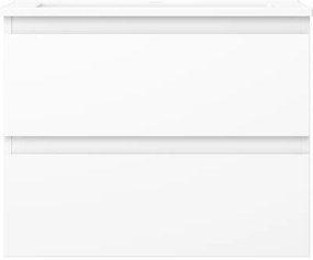 Mexen Orio, kúpeľňová skrinka 60 cm s umývadlom Otis, 2 zásuvky, biela matná, 91A10-06047-2-BFF01-W18M01