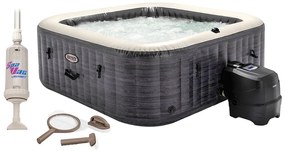 Marimex | Vírivý bazén Pure Spa Greystone Deluxe Bubble Spa 6 NP + výhodný set príslušenstva | 19900149