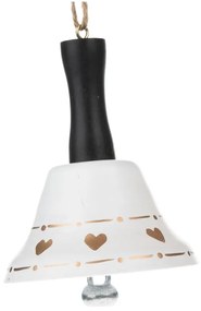 Kovová vianočná ozdoba Bell – Dakls
