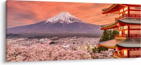 Obraz - Fujiyoshida, Japonsko (120x50 cm)