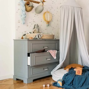 Tapeta biele kvety 280×50 cm