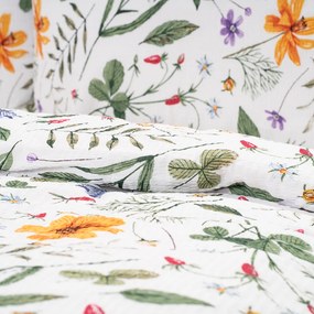 4Home Krepové obliečky Wildflower Bliss, 160 x 200 cm, 70 x 80 cm