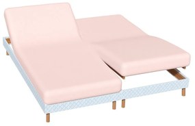 Jednofarebná napínacia plachta na polohovaciu posteľ, hĺbka rohov 26 cm