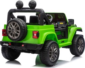 LEAN CARS Batéria pre vozidlá Jeep Rubicon 4x4 DK-JWR556 4x200W 24V zelená