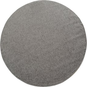 Kusový koberec Helix 2200 silver kruh, 200x200, šedá, chodba / predsieň, Ayyildiz
