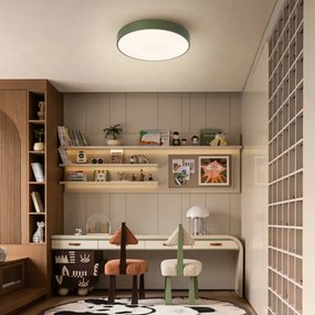 Brilagi - LED stmievateľné stropné svietidlo POOL LED/36W/230V 3000-6000K 30 cm zelené+DO