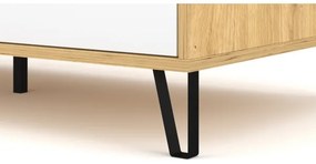 Konferenčný stolík SULA dub artisan/biela