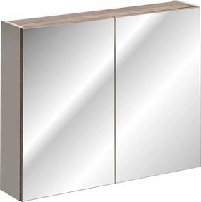 Comad Zrkadlová skrinka bez osvetlenia Santa Fe Taupe 80 sivohnedá