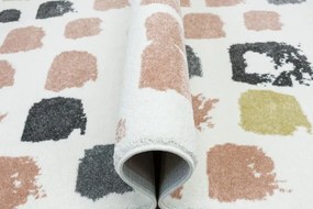 Detský koberec LIMA M038A krémový / ružový