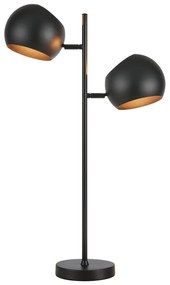 Markslöjd Markslöjd 108691 - Stojacia lampa EDGAR 2xE14/40W/230V čierna ML1444