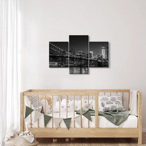 Obraz Brooklyn mosta v New Yorku (90x60 cm)