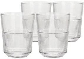 Atmós Fera Súprava pohárov s vrúbkami Old 320 ml, 4 ks