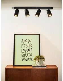 Lucide 23954/21/30 - LED Bodové svietidlo XYRUS 4xGU10/5W/230V čierna