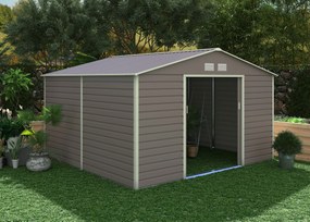 G21 Záhradný domček GAH 1085 - 340 x 319 cm, šedý